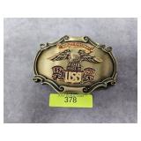 3.5' HARLEY DAVIDSON BRASS BELT BUCKLE
