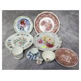 GROUPING OF ASST. CHINA CUPS, SAUCERS, & PLATES