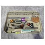 LOT OF ASST. LEATHERWORKING & CRAFT TOOLS