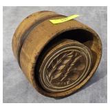 VINTAGE 'OAK & ACORN' WOODEN BUTTER MOLD