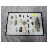 TRAY LOT OF ASST. NATIVE AMERICAN POINTS