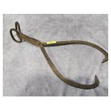 PAIR OF 18' VINTAGE ICE TONGS