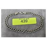 7' STERLING SILVER CHARM BRACELET