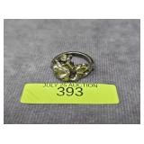 STERLING SILVER NUGGET RING, SZ-7