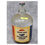VINTAGE PEPSI-COLA SYRUP JUG