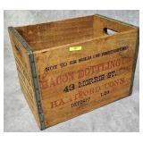 VINTAGE LITTLE ROCK GINGER ALE WOODEN BOX