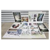 LOT OF ASST. LOOSE 11' X 17' PRINTS