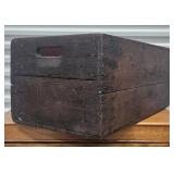 VINTAGE WOODEN T.P. CO. WOODEN CRATE