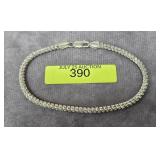 7' STERLING SILVER ROPE BRACELET