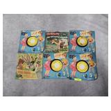 6- VINTAGE CAPITOL & POP 45 RPM KID'S RECORDS