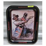 10.5' X 13' BUDWEISER METAL TRAY
