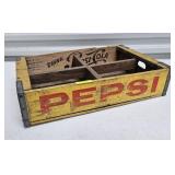 VINTAGE PEPSI-COLA WOODEN DRINK CRATE