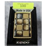 ZIPPO GOLD DUST CIGARETTE LIGHTER