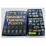 JOHNNY CARSON & HISTORY TURNING POINTS VHS LOT
