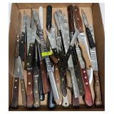 LARGE LOT ASST. KNIVES AND CUTLERY