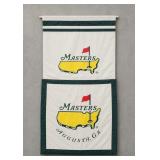TWO (2) 'THE MASTERS' NYLON FLAG BANNERS