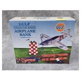 LIBERTY CLASSICS 'GULF' DIECAST AIRPLANE BANK