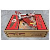ERTL WINGS OF TEXACO DIECAST 1931 STEARMAN PLANE