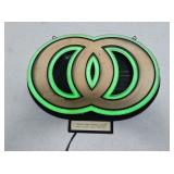 VINTAGE 16' COOL CIGARETTE LIGHTED SIGN
