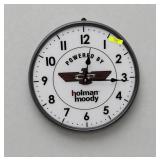 13' HOLMAN MOODY ADVERTISING CLOCK