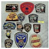 ASST. STATE HIGHWAY PATROL PATCHES