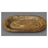 12' X 22' GERMAN WOODEN DOUGH BOWL