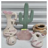 4- PC. LOT OF NATIVE AMERICAN POTTERY & MORE