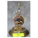 FRANKLIN MINT JOHN MOSBY POCKET WATCH W/ DISPLAY