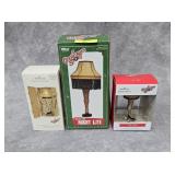 3- HALLMARK & OTHER LEG LAMPS