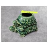 VINTAGE 3.5' MCCOY POTTERY TURTLE PLANTER