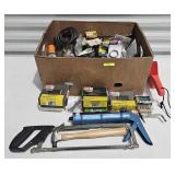 LOT OF ASST. TOOLS & FASTENERS