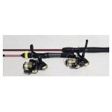 PAIR OF JM200 ULTRA-LIGHTWEIGHT SPINNING REELS