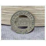 VINTAGE BREMBERTON-CHARLESTON TRANSIT TOKEN