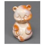 3.5' FENTON GLASS BEAR FIGURE