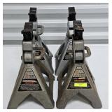 2- SETS OF 3-TON JACK STANDS