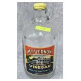 VINTAGE MOUNT VERNON HALF GALLON VINEGAR JAR