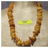18' HONEY AMBER NECKLACE
