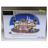 DEPT. 56 SNOW VILLAGE HARLEY DAVIDSON MFG.