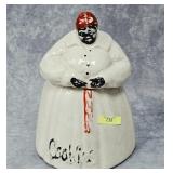 10' VINTAGE MCCOY POTTERY 'MAMMIE' COOKIE JAR
