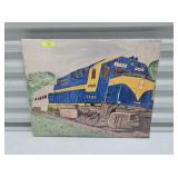 20'X16' PAINTING 'HEART OF GEORGIA' DIESEL ENGINE