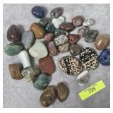 LOT OF ASST. POLISHED ROCKS & MINERALS