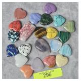 LOT OF ASST. POLISHED GEMSTONES & MINERALS