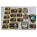 LOT OF ASST. STATE HIGHWAY PATROL PATCHES