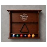 2- TRADER'S SUPPLY POOL CUE HOLDERS