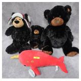 4- PC. LOT OF ASST. WISHPETS PLUSHES