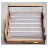 VINTAGE 16' X 16' X 9' TALL TABLE TOP DISPLAY