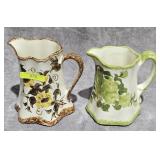 LOT OF 2- CASH FAMILY 5' PITCHERS