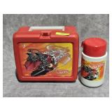 VINTAGE HOT WHEELS LUNCHBOX W/ THERMOS