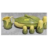 6- PC. LOT OF VINTAGE SHAWNEE CORN POTTERY