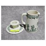 2- PC. LOT OF WEDGWOOD ETRURIA PORCELAIN